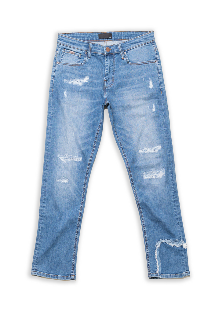 Light Wash Slim Fit Jeans