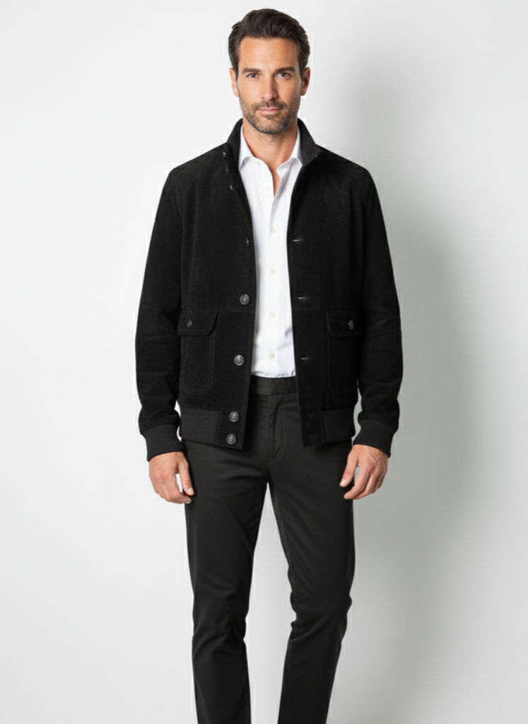 Black Suede Jacket