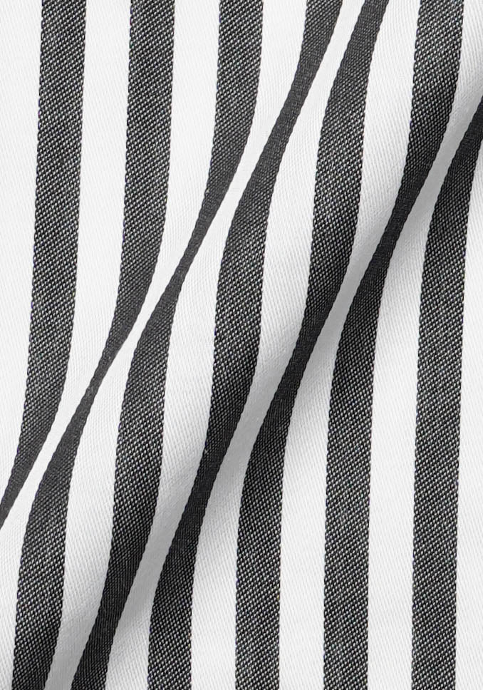 Black Bengal Stripes - Wrinkle Free--1