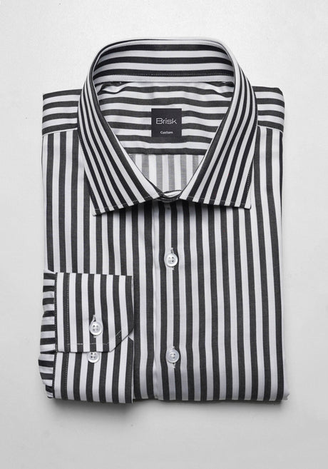 Black Bengal Stripes Shirt - Wrinkle Free-