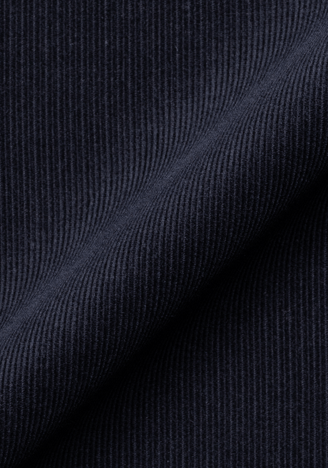 Black Fine Wale Corduroy