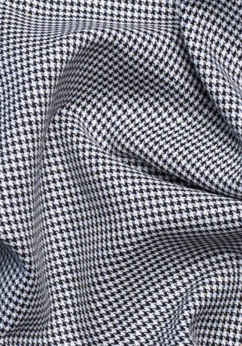 Black Mini Houndstooth