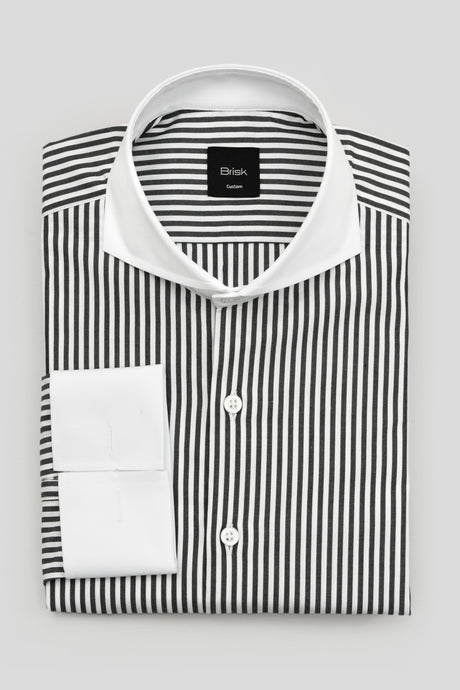 Black Striped Shirt