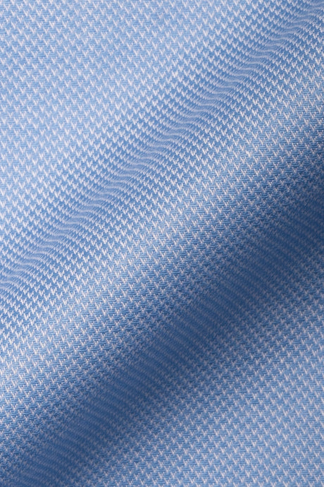 Blue Dobby Comfort Stretch