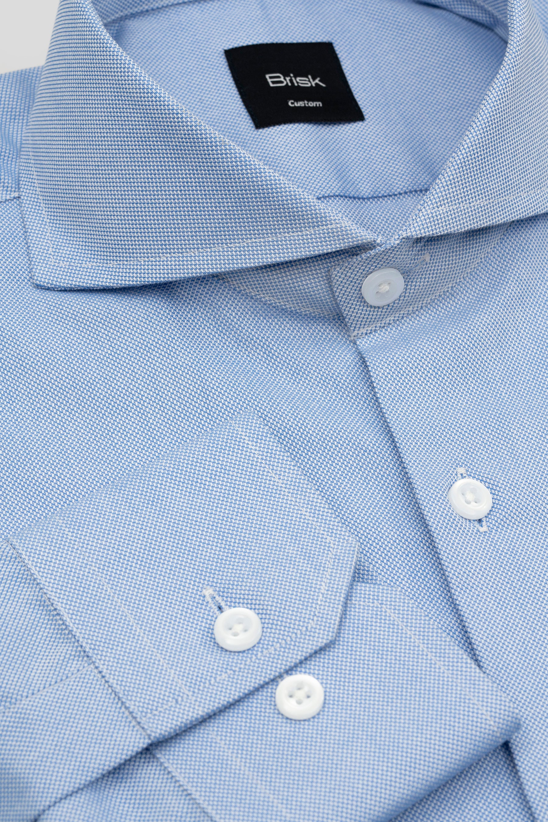 Blue Royal Oxford Easy-Care Shirt 19.5 / Slim