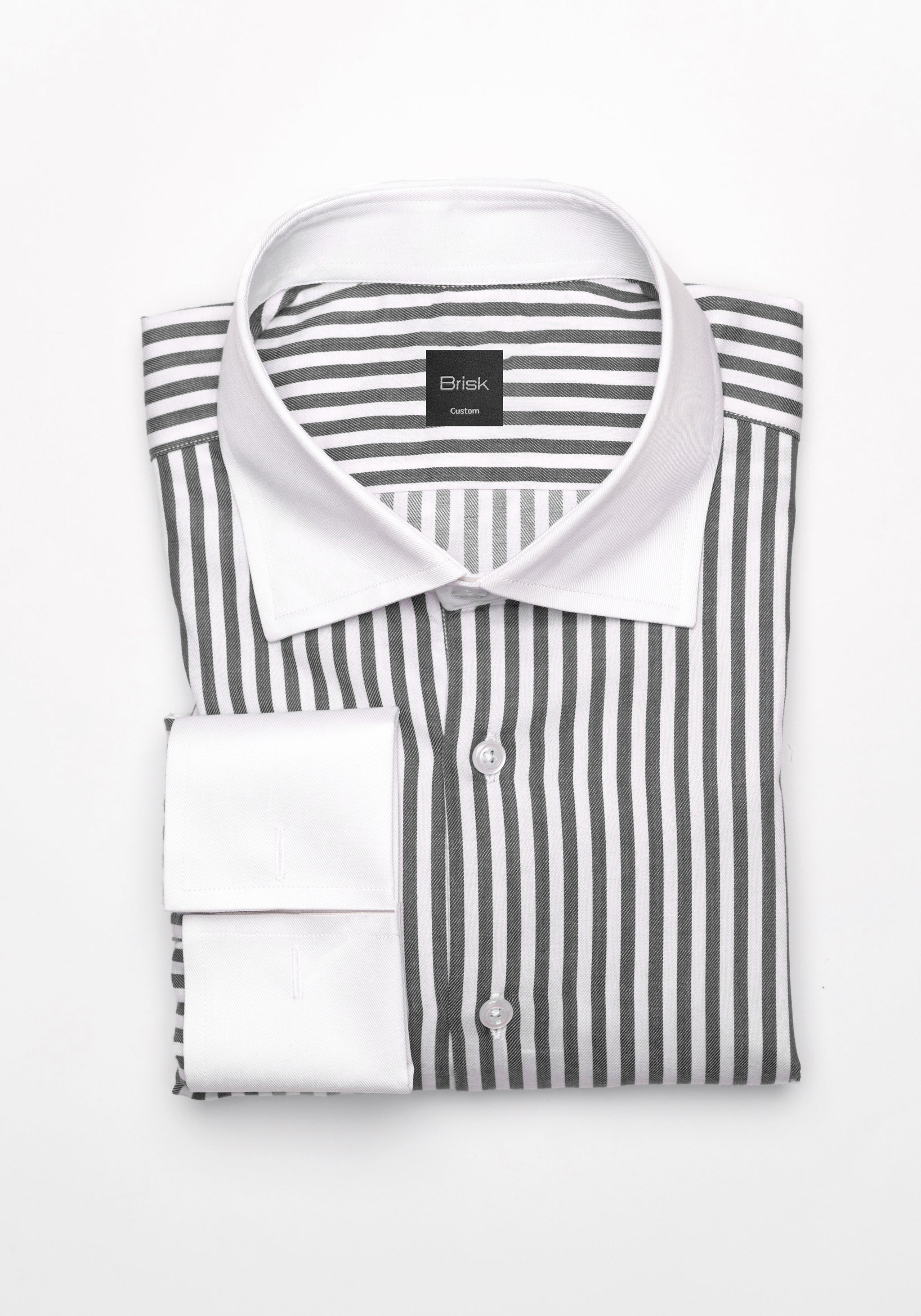 white and black striped dress shirt Black Stripes Shirt