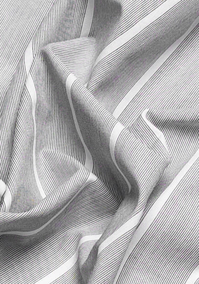 Crisp Grey-Bold-Stripes