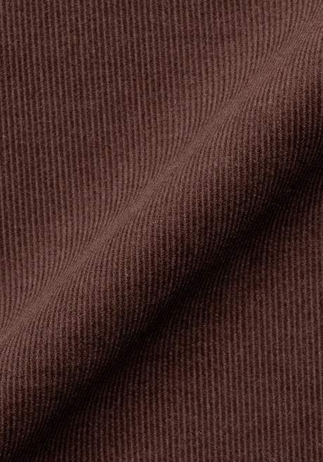 Dark Chocolate Brown Fine Wale Corduroy