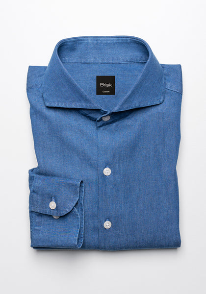 Medium Dark Denim Shirt
