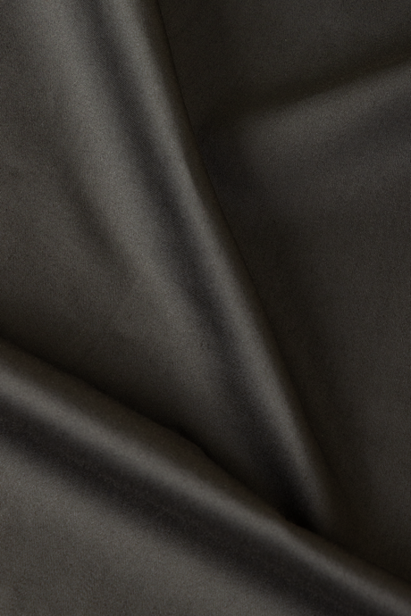 Dark Grey Easy-Care Sateen