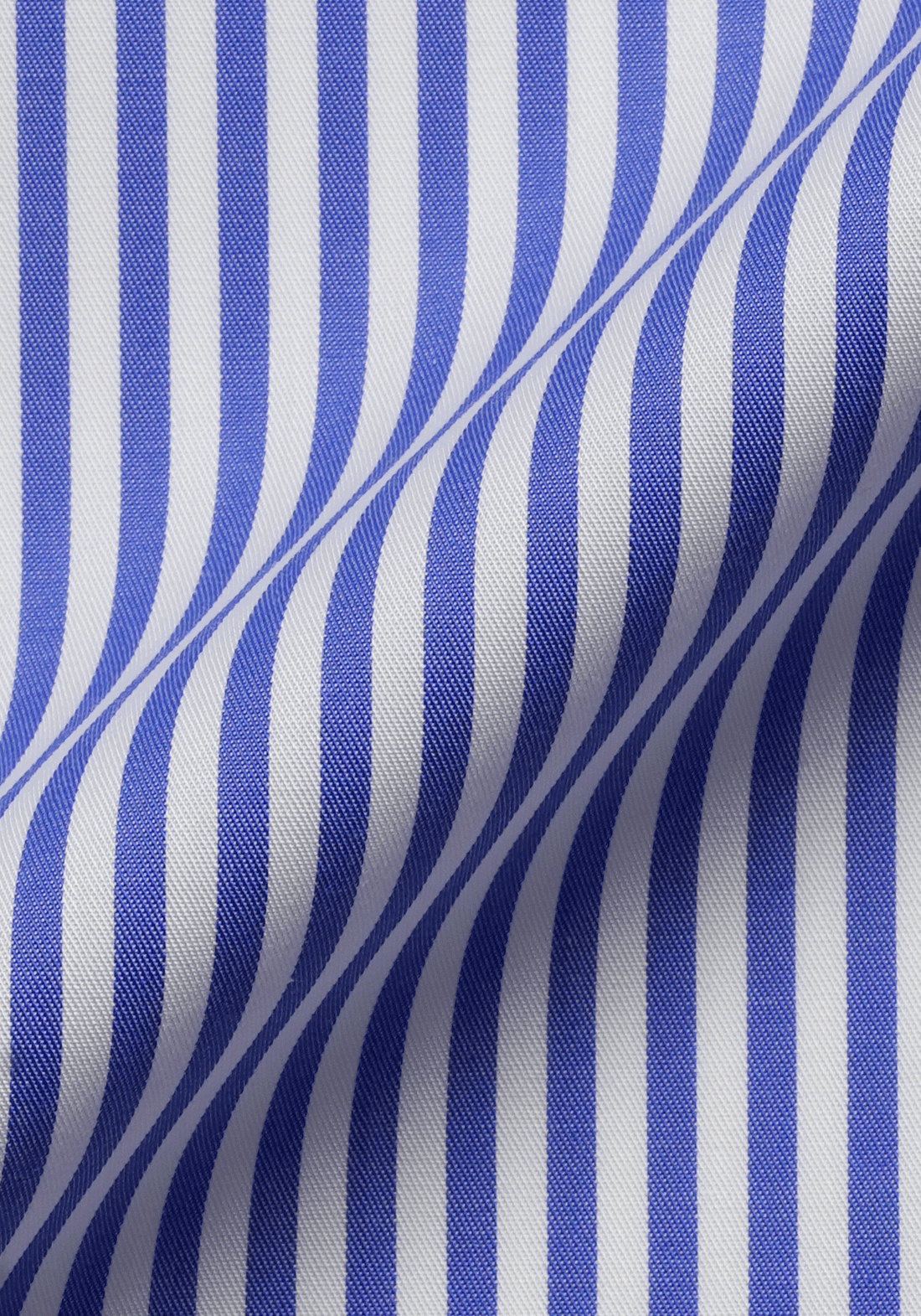 Fine Blue Bengal Stripes-Easy Care
