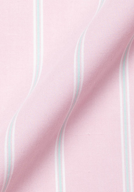 Fine Pink Bold Wide Stripes
