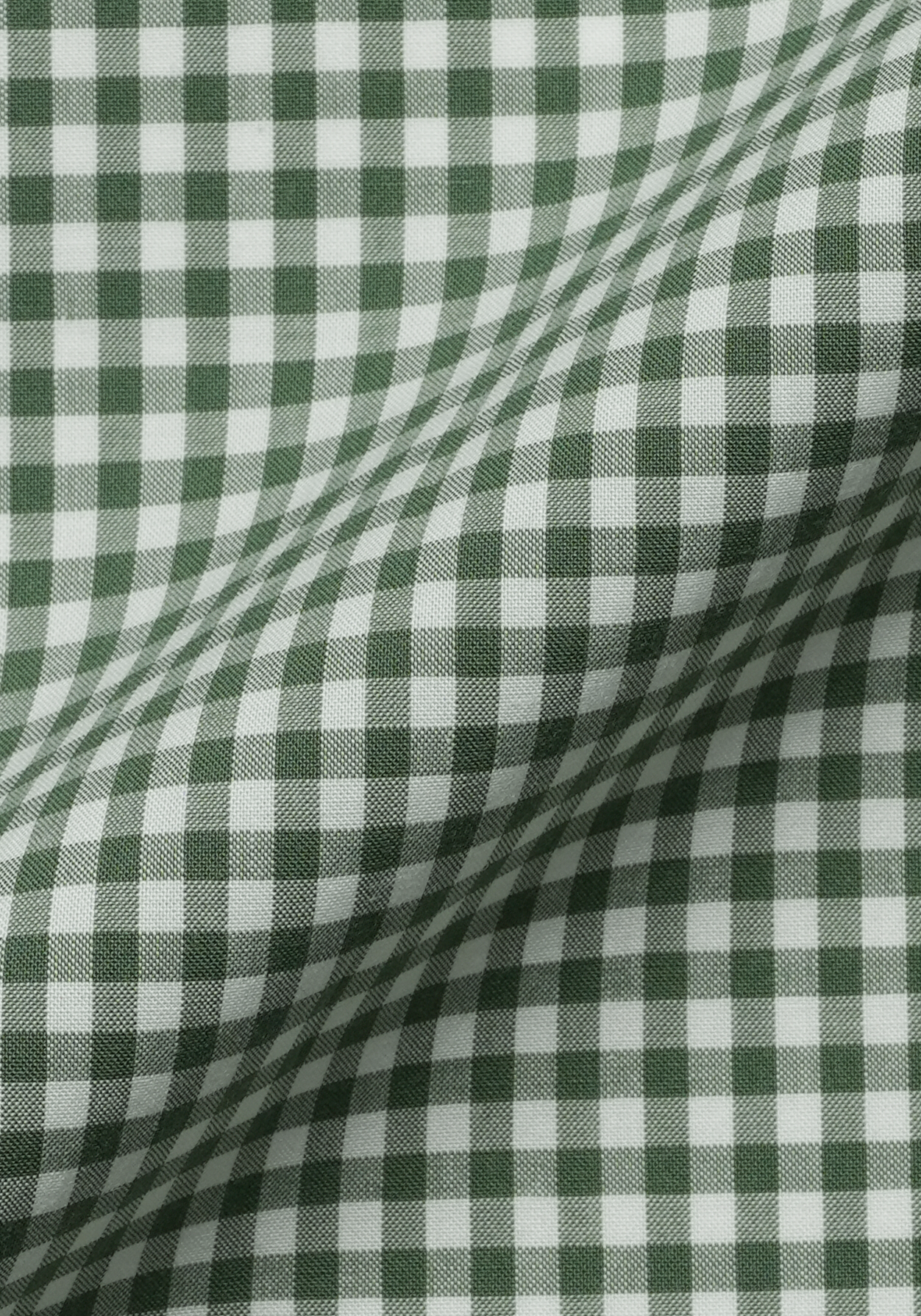 Fine Sage Green Gingham-Easy Care