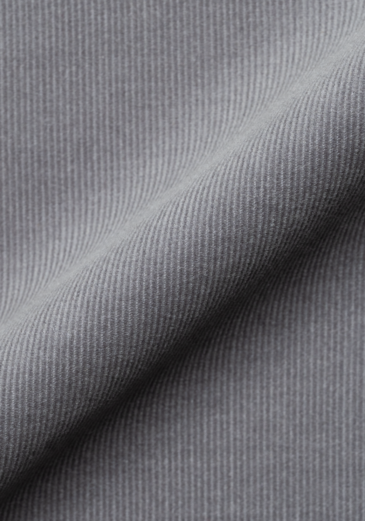 Grey Fine Wale Corduroy