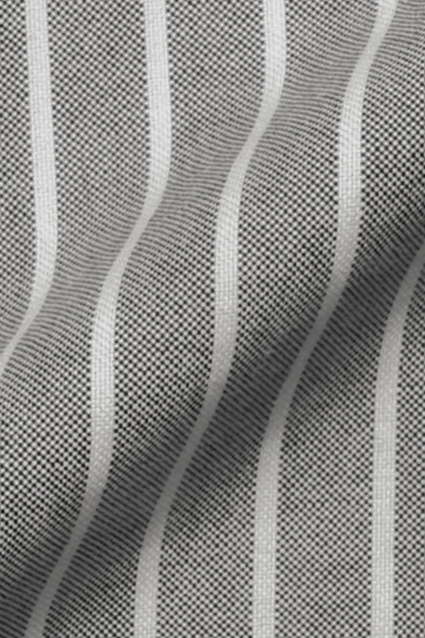 Grey Wide Striped Oxford-1