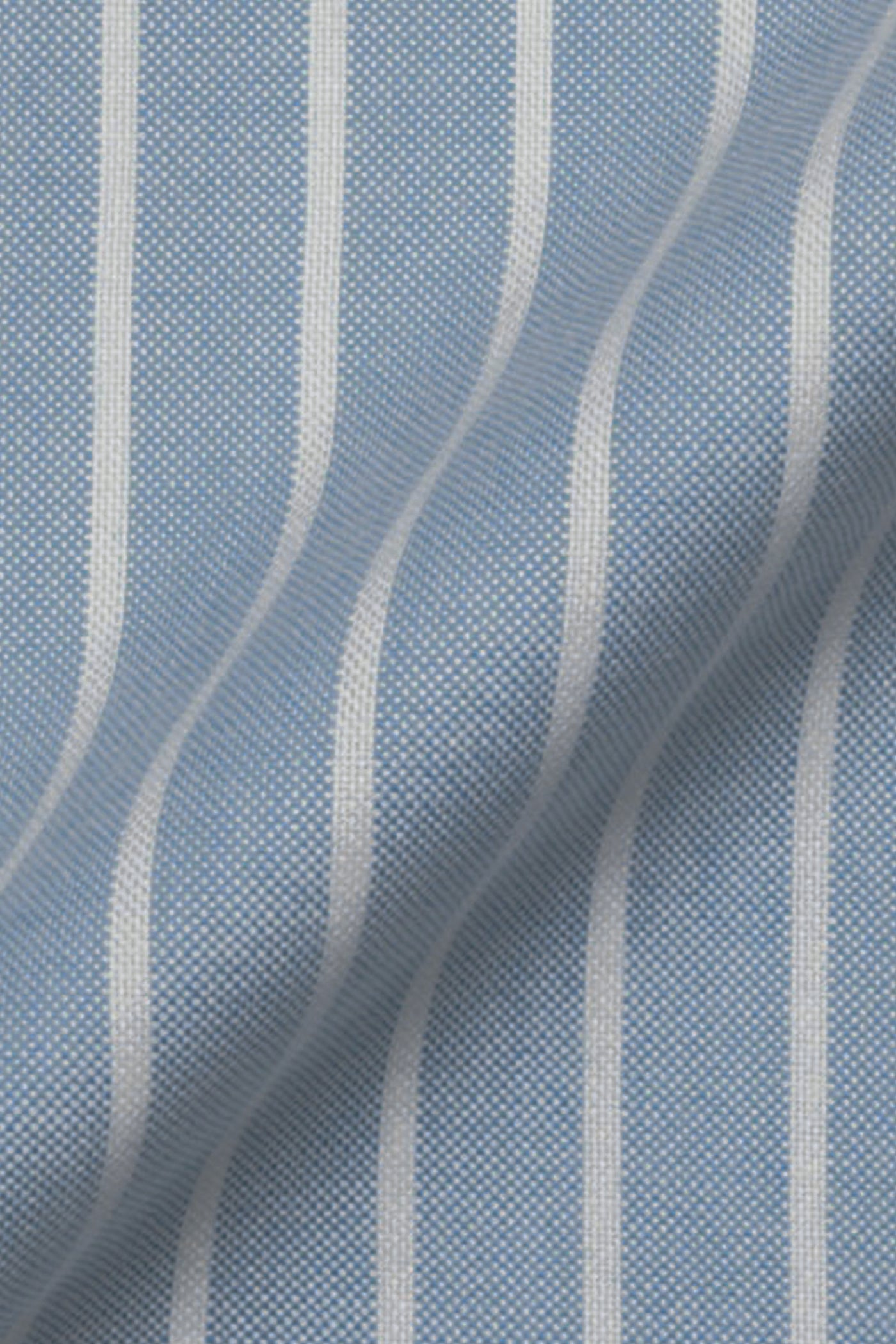 Light Blue Wide Striped Oxford--1