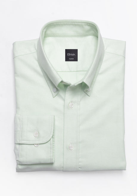 Light Green Oxford Two-Ply Shirt