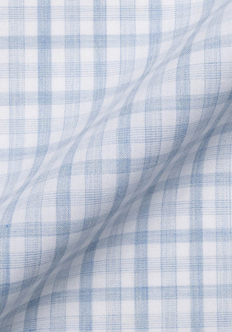 Melange Blueish Grey Gingham