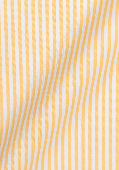 Yellow Performance Stretch Stripes - Wrinkle Free