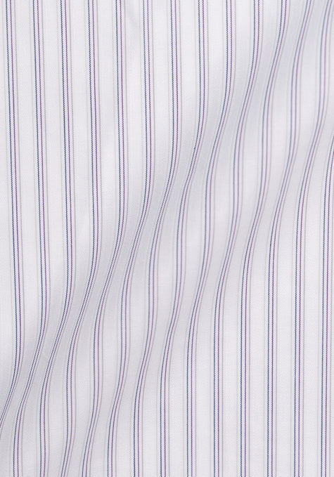 Mauve Blue Multi Stripes