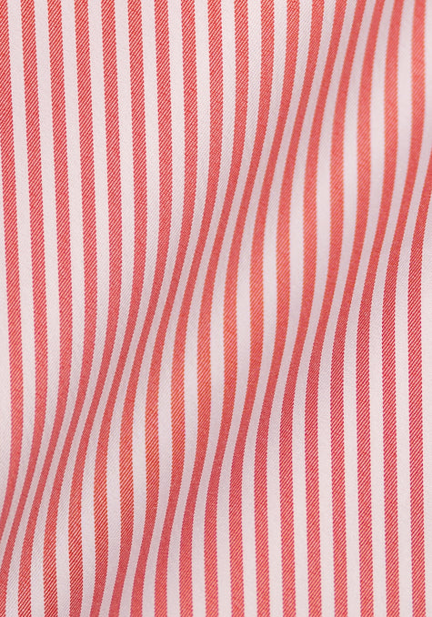 Red Performance Stretch Stripes - Wrinkle Free