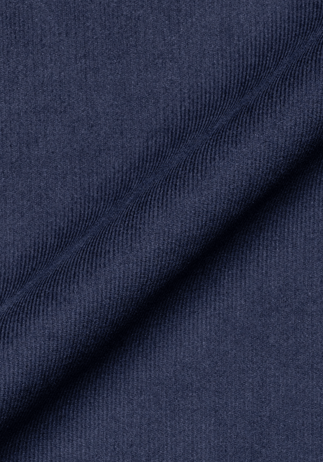 Navy Blue Fine Wale Corduroy