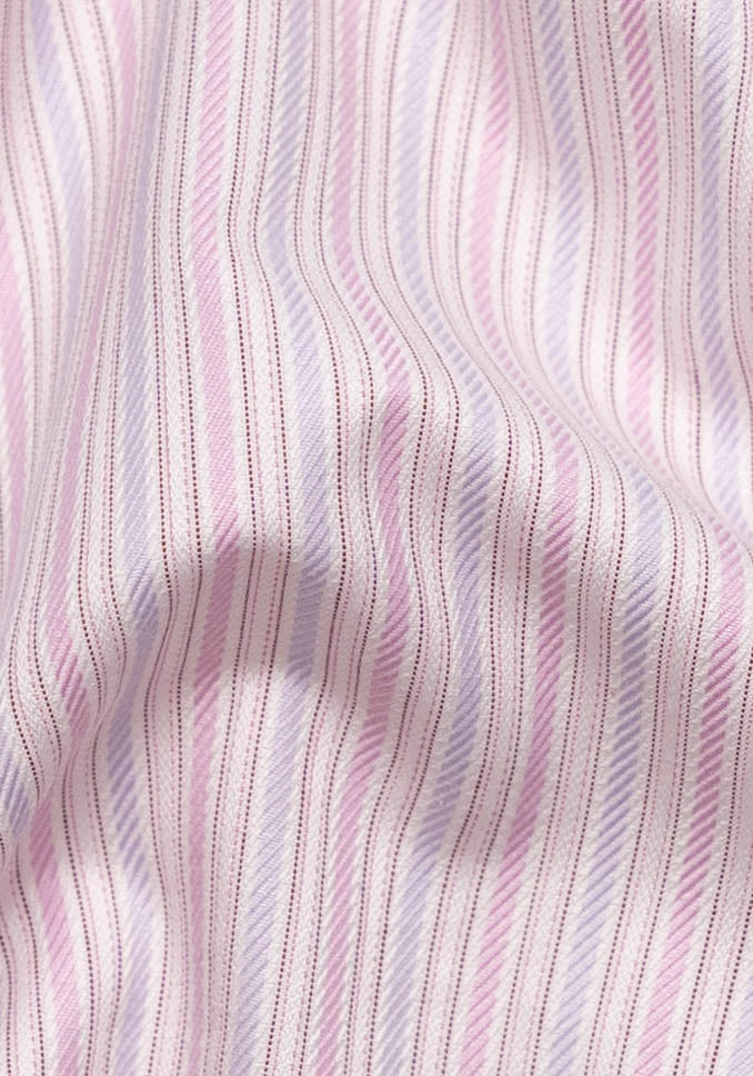 Pastel Pink Lilac Structured Stripes-1