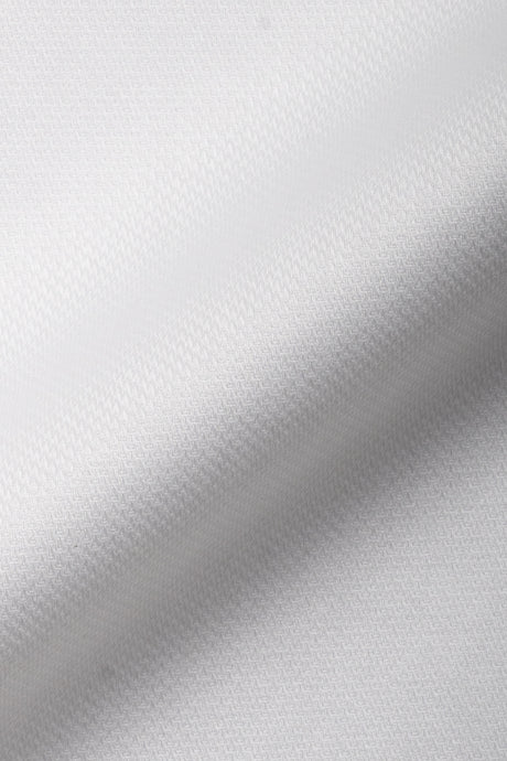 Pearl White Dobby Comfort Stretch