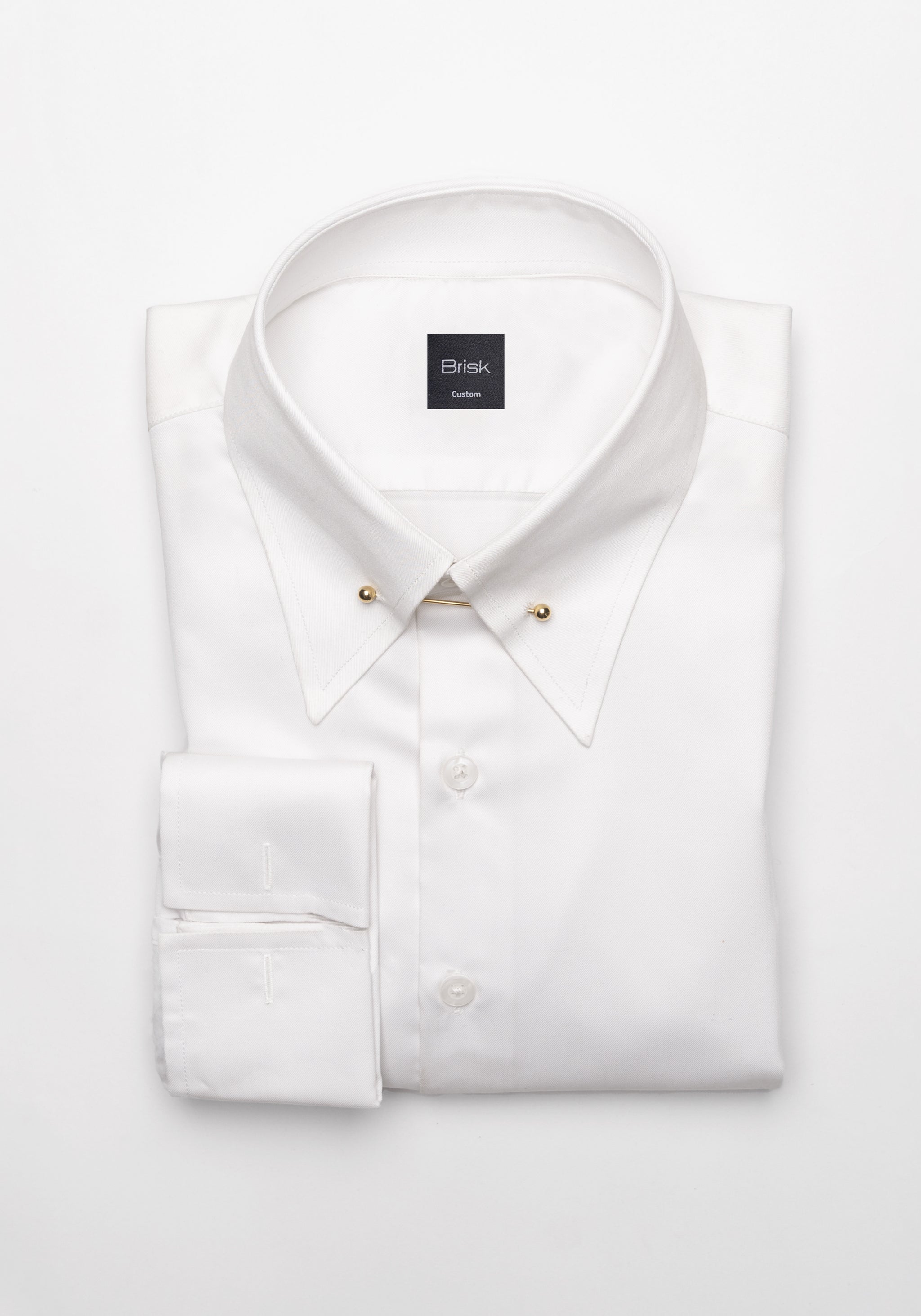 pin collar dress shirt White Classic Golden 20 / Regular Mens Dress Shoes in this shirt is a Chic Summer Style Finish:Custom Finish - Rocky Blue White