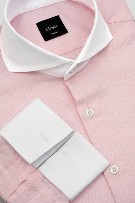 Pink Royal Oxford Easy-Care Shirt-1