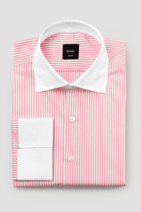 Pink Striped Shirt--1