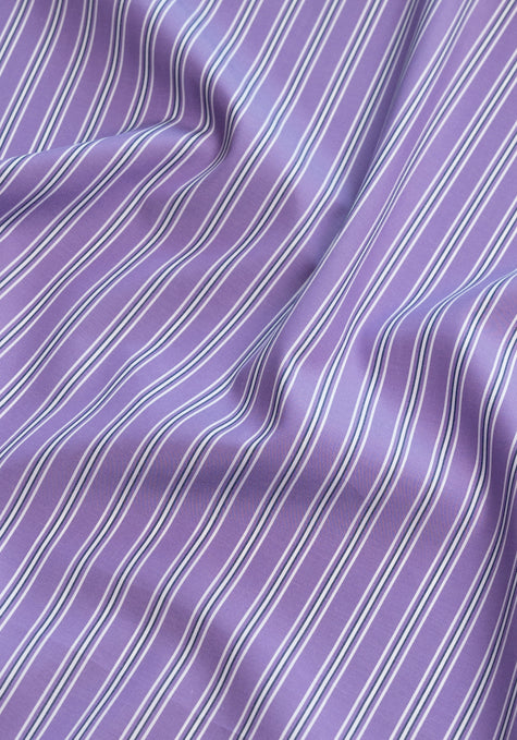 Purple Blue Wide Stripes