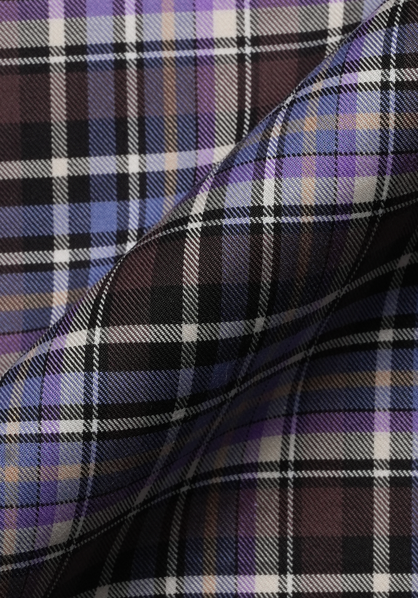 Purple Espress Plaid Tartan - Easy Care
