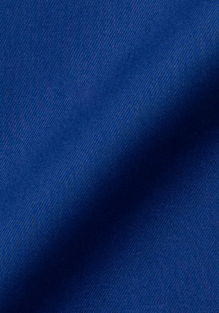 Royal Blue Non-Iron Gloss Twill