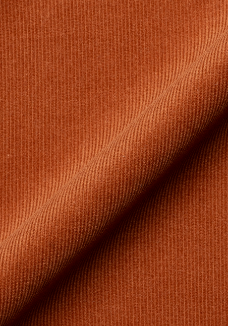 Rust Fine Wale Corduroy
