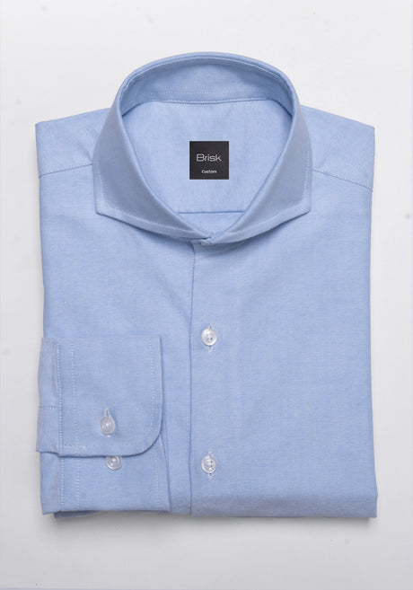 Sky Blue Oxford Two-Ply Shirt