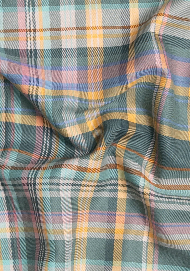 Soft Multi Color Madras Twill