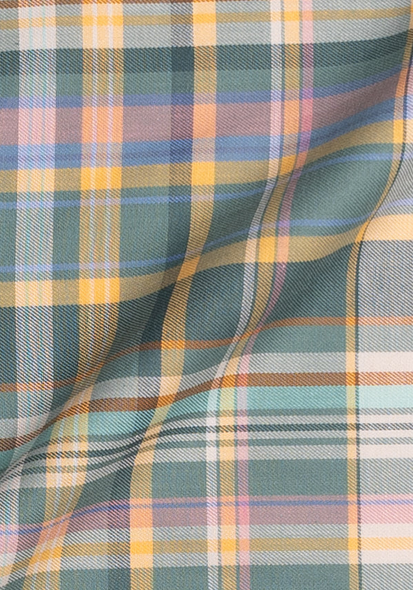 Soft Multi Color Madras Twill