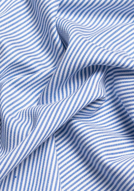 Super Soft Blue Stretch--Stripes