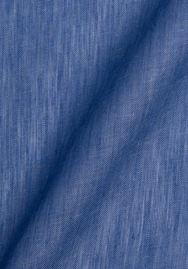 Steel Blue Italian Linen