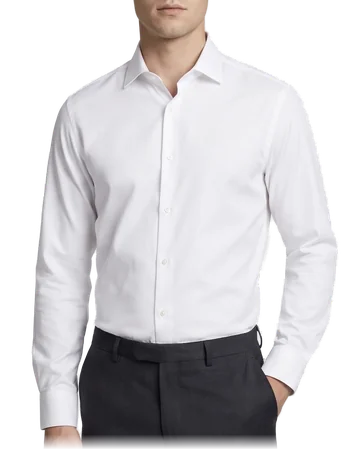 Model wearing the Modern, balanced fit