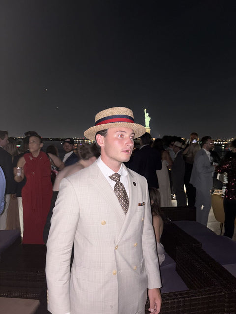 Michael D., a Brisk customer, wearing Brisk